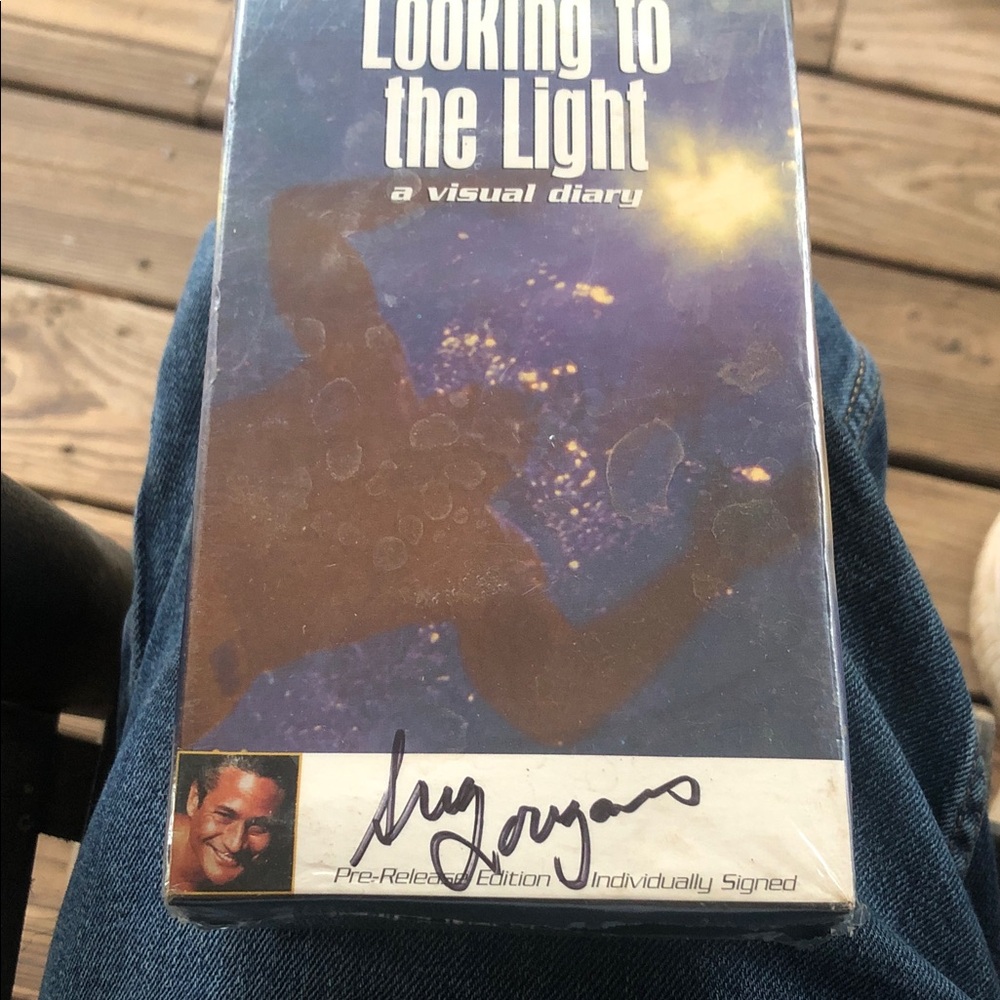 Looking to the Light VHS Tape - signed